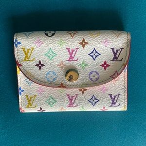 Louis Vuitton Multicolore Murakami Wallet/Card Holder